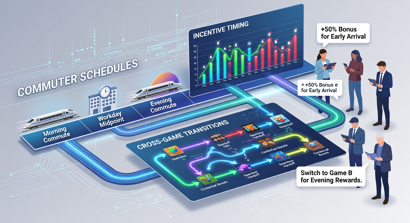 Commuters engaging with portable devices during peak travel hours on public transit systems