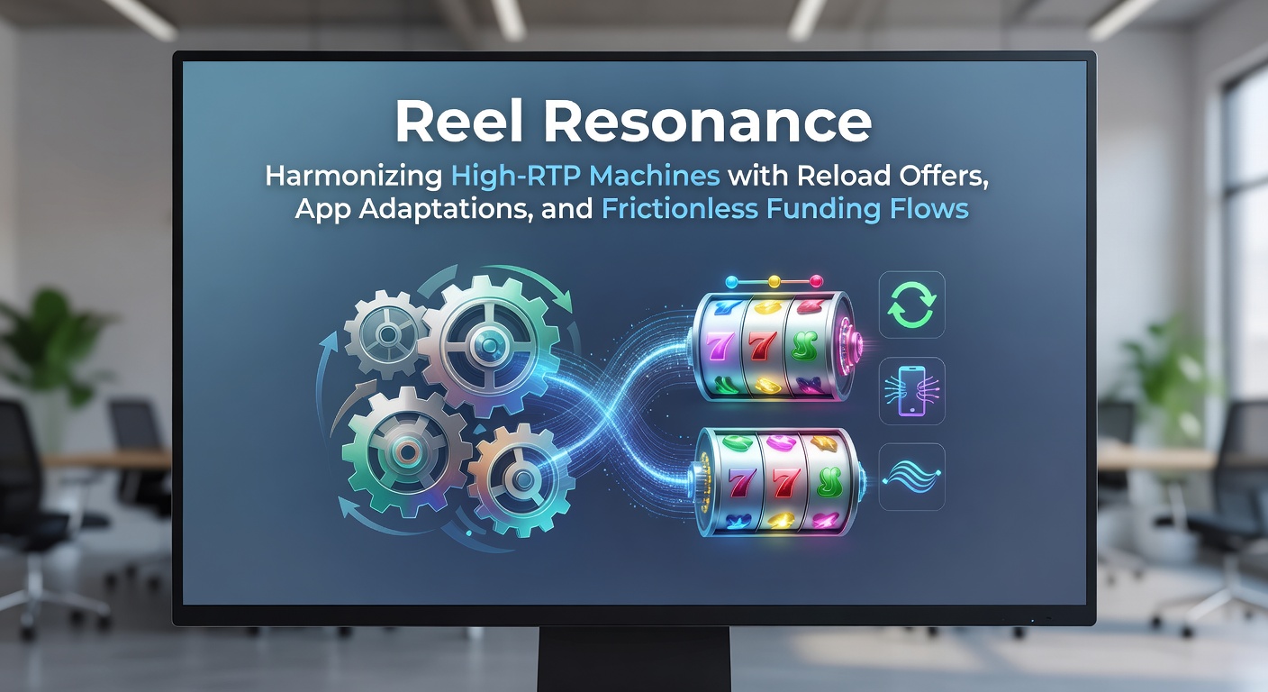 Vibrant mobile slot screen displaying high-RTP game with reload bonus popup and seamless deposit options