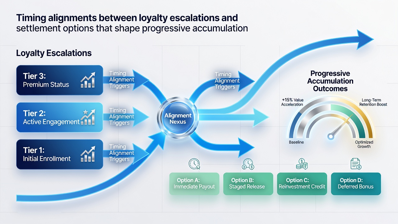 Interactive chart displaying settlement timing effects on progressive jackpot growth across mobile dealer sessions