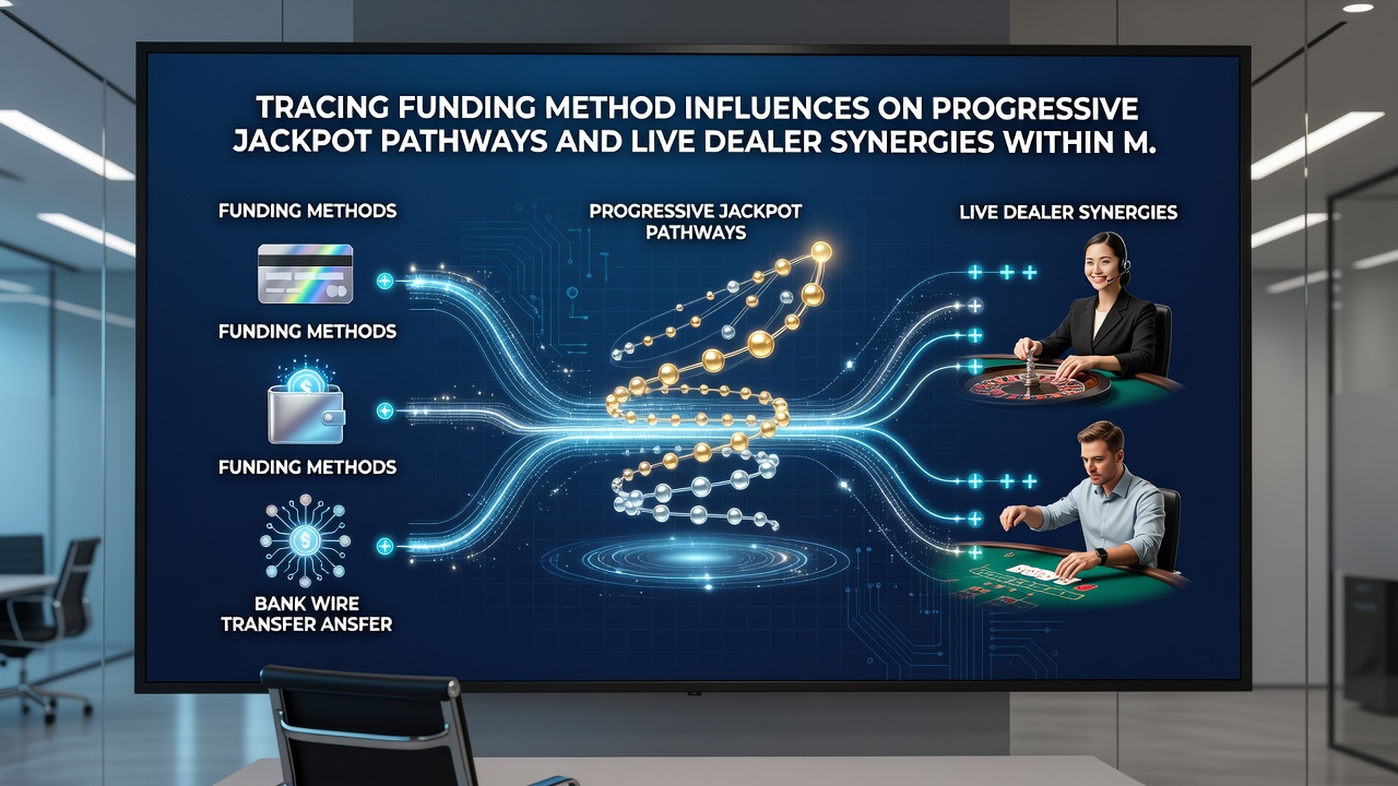 Split screen showing live dealer roulette table on one side and progressive jackpot slot on the other with shared mobile wallet balance visible